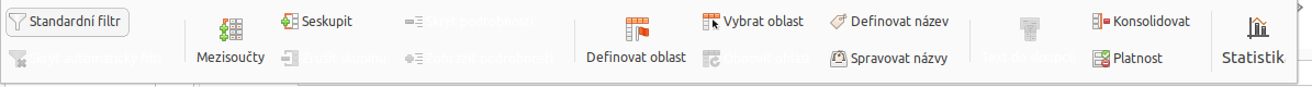 Karta Data – další možnosti