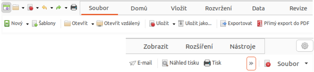 Rozhraní Kompaktní karty, karta Soubor