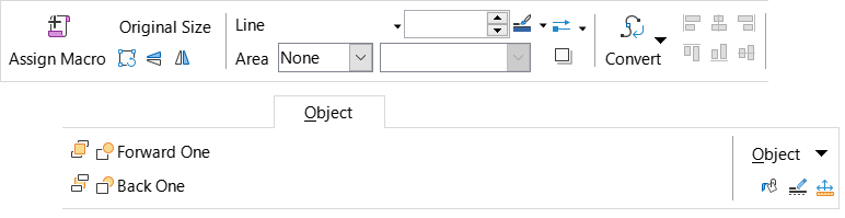 Object tab