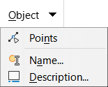 Object tab menu
