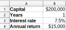 Result of goal seek in worksheet