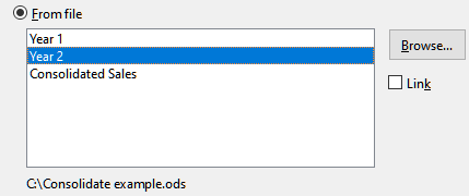 From file area of Insert Sheet dialog, with file path and available sheet names