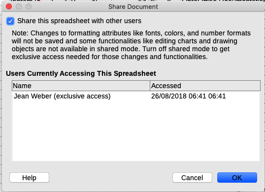 Figure 1: Share Document dialog
…