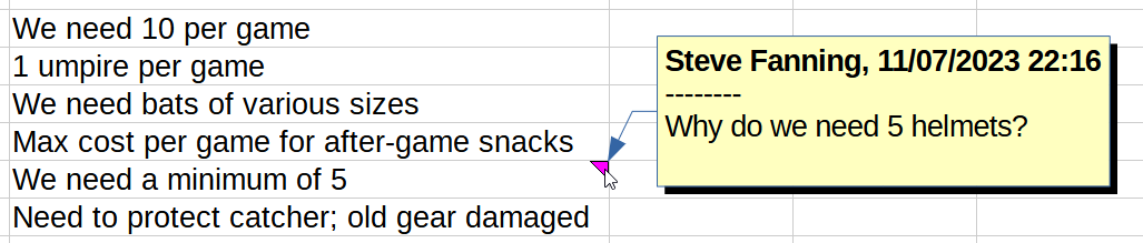 Figure 9: Viewing a comment
…