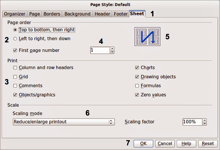 Dialog showing common controls