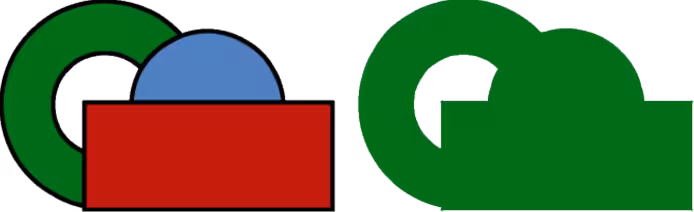 Example of merging objects