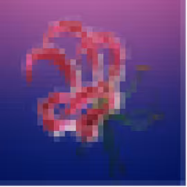 Example mosaic filter applied