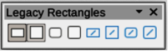 Figure 19: Legacy Rectangles toolbar