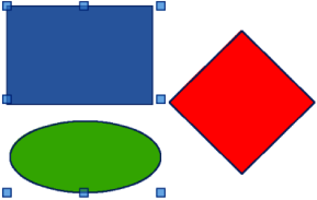 Example of grouping objects