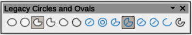 Legacy Circles and Ovals toolbar