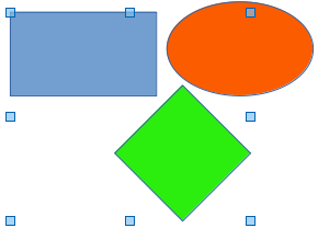 Example of grouping objects