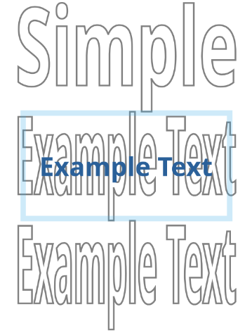 Example of creating Fontwork