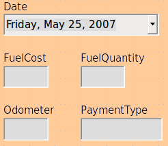 Fields of a simple form