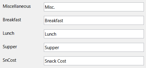 Giving aliases to fields