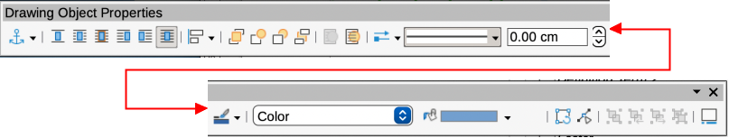 Drawing Object Properties dialog