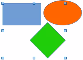 Example of grouping objects