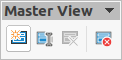 Master View toolbar