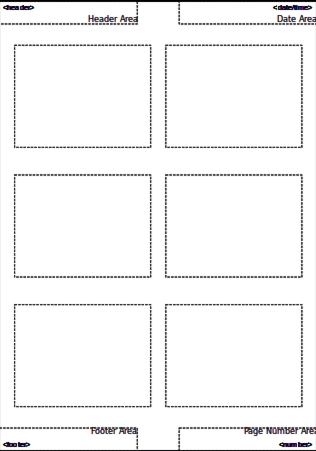 Figure 39: Example of Master Handout layout