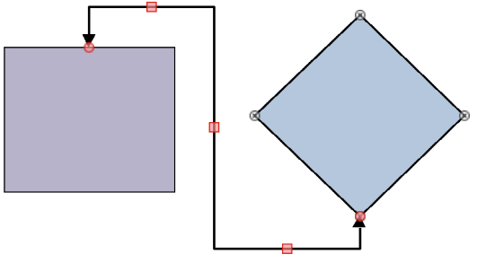 Figure 21: Example of connector between two objects
