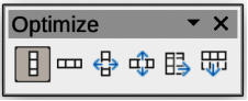 Optimize toolbar