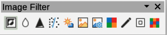 Image Filter sub-toolbar