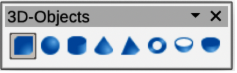 3D-Objects toolbar