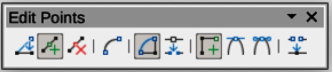 Edit Points toolbar