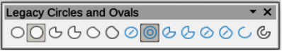 Legacy Circles and Ovals toolbar