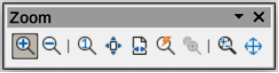 Zoom toolbar