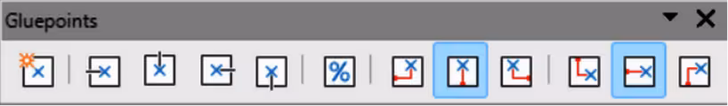 Gluepoints toolbar