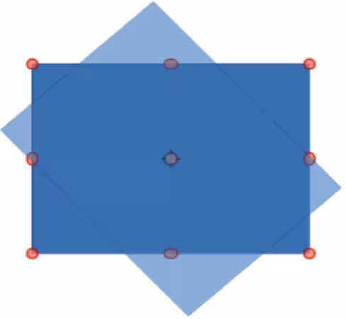 Example of rotating objects
