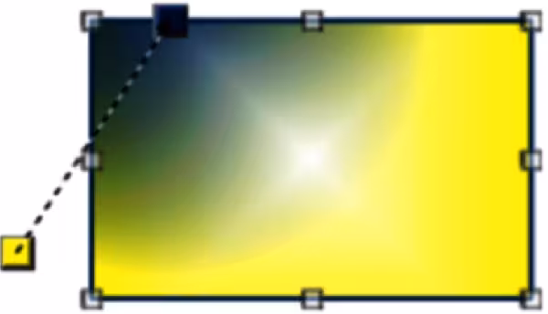 Example of using interactive gradients