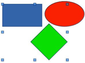 Figure 17: Example of grouping objects