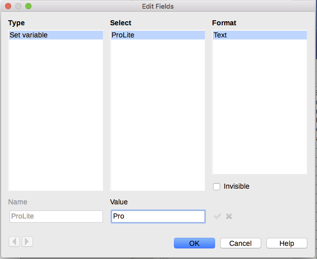 Changing the value of the variable