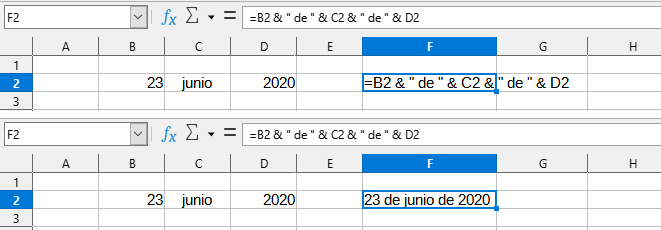 Concatenación de texto