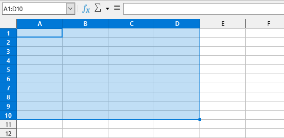 Operador de referencia para un intervalo de celdas