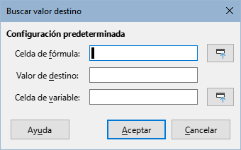 Diálogo Buscar valor destino