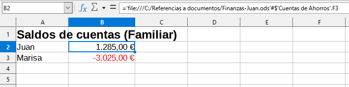 Enlace a una celda de otro archivo