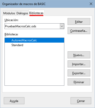 Nueva biblioteca en el área Biblioteca: