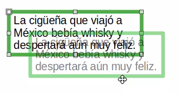 Mover un cuadro de texto