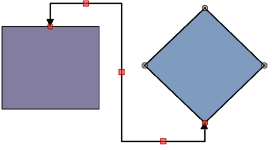 Conector entre dos objetos