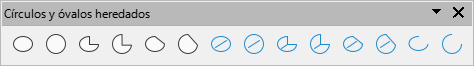 Círculos y óvalos heredados