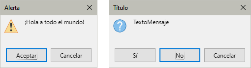 Mensajes sencillos