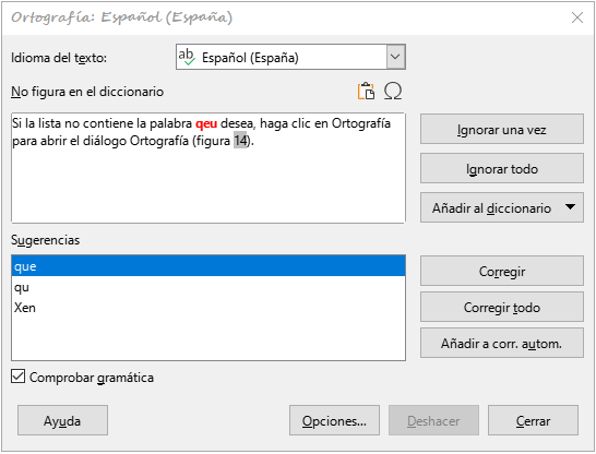 Diálogo Ortografía