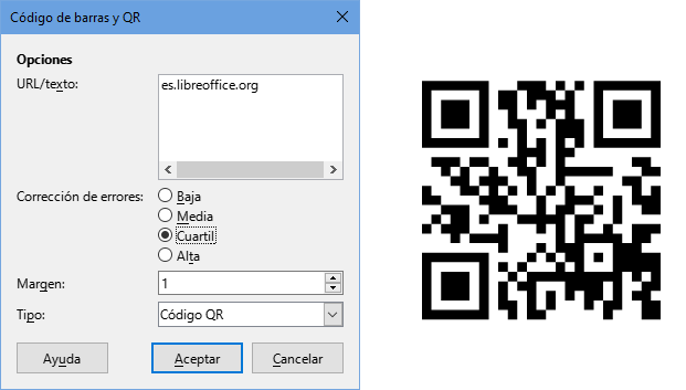 Generar un código QR