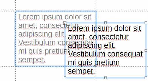 Mover un cuadro de texto