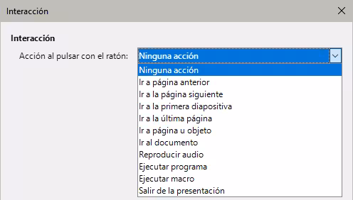 Diálogo Interacción