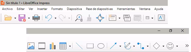 Interfaz de usuario en Barra única