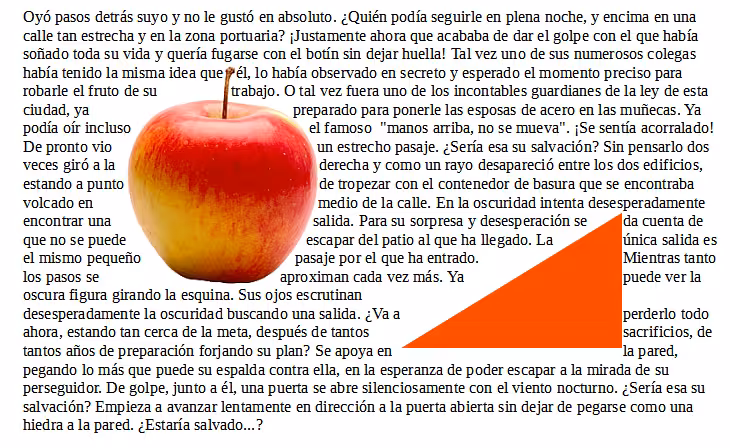 Ejemplo de imágenes con contorno