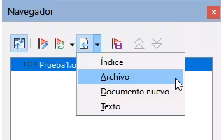 Figura 9: Añadir archivos al patrón de d…